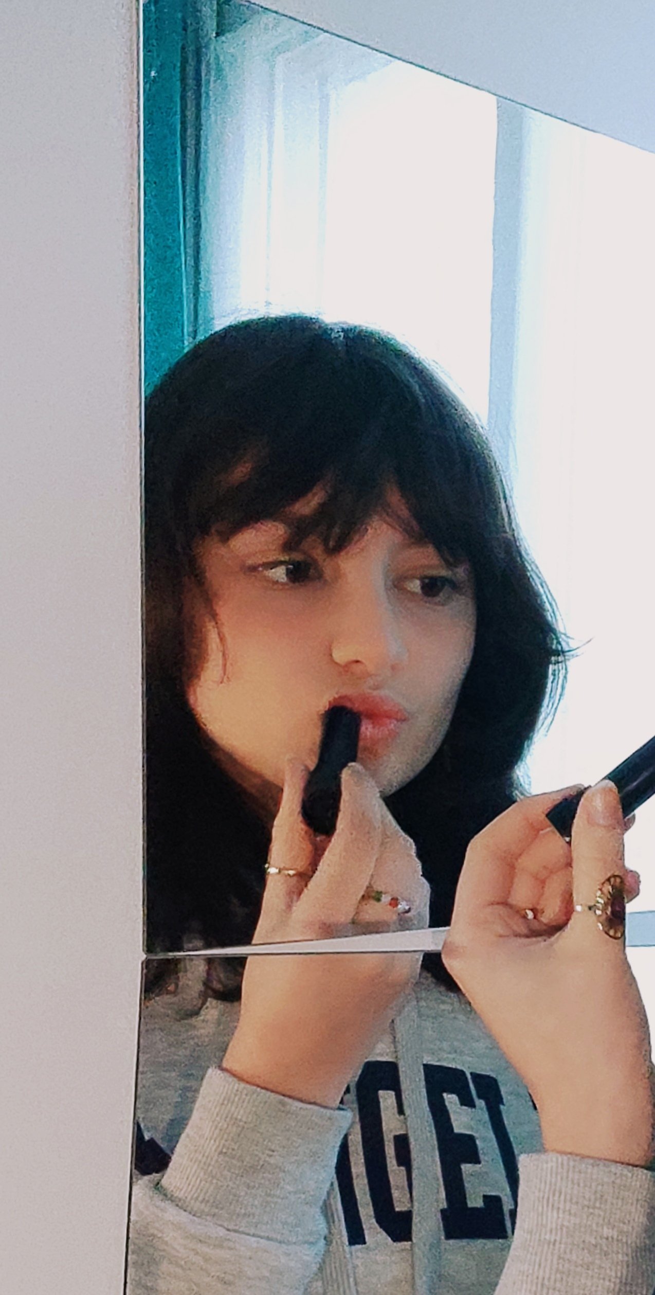 miroir - maquillage humeur